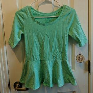 New w/tags sz Small teal shirt